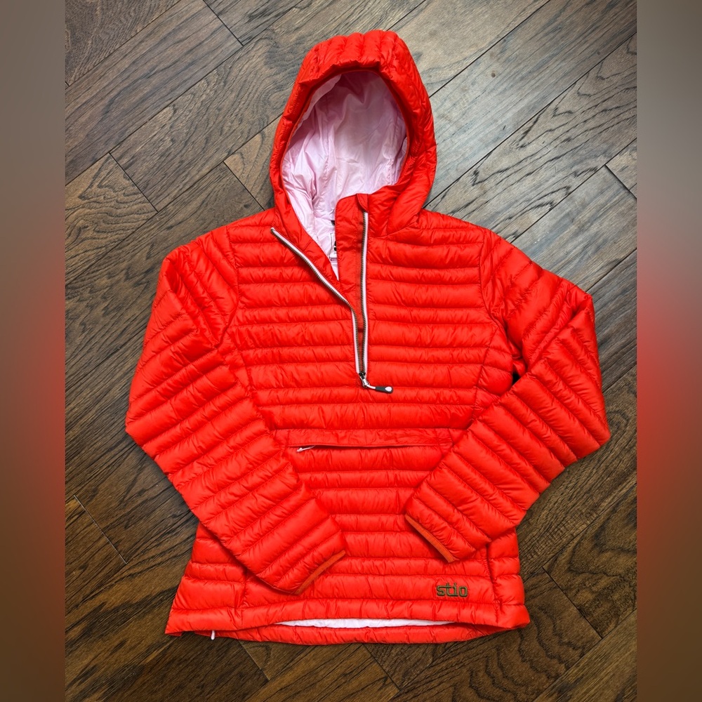 Stio Red Puffer Jacket